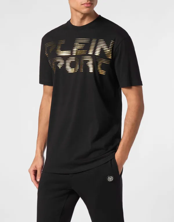 Philipp Plein T-shirt Round Neck SS black Sale