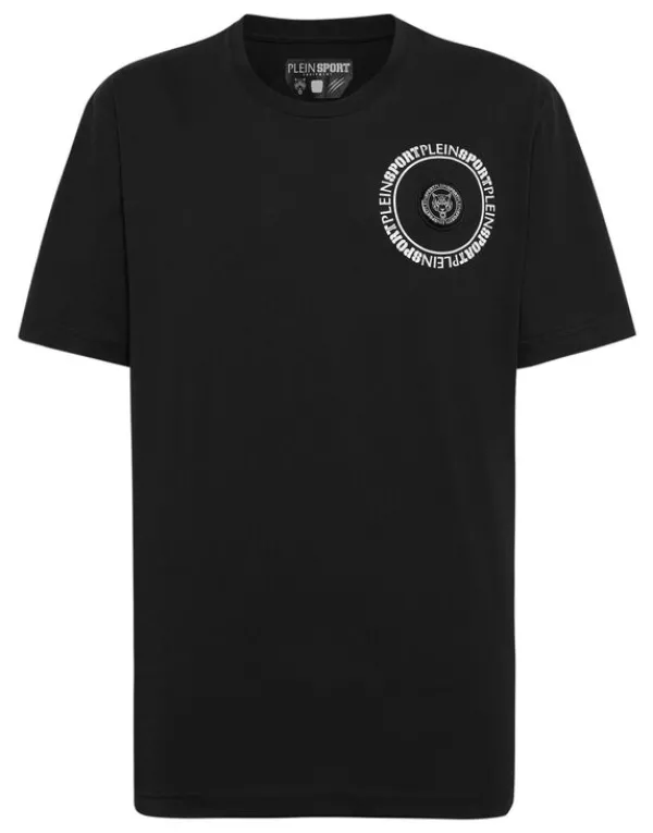 Philipp Plein T-shirt Round Neck SS Carbon Tiger black Online