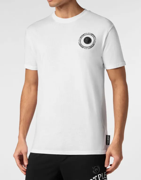 Philipp Plein T-shirt Round Neck SS Carbon Tiger Best