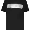 Philipp Plein T-shirt Round Neck SS Silver Brush black/silver Hot