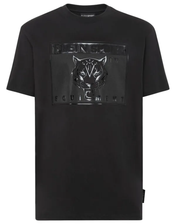 Philipp Plein T-shirt Round Neck SS Statement black Fashion