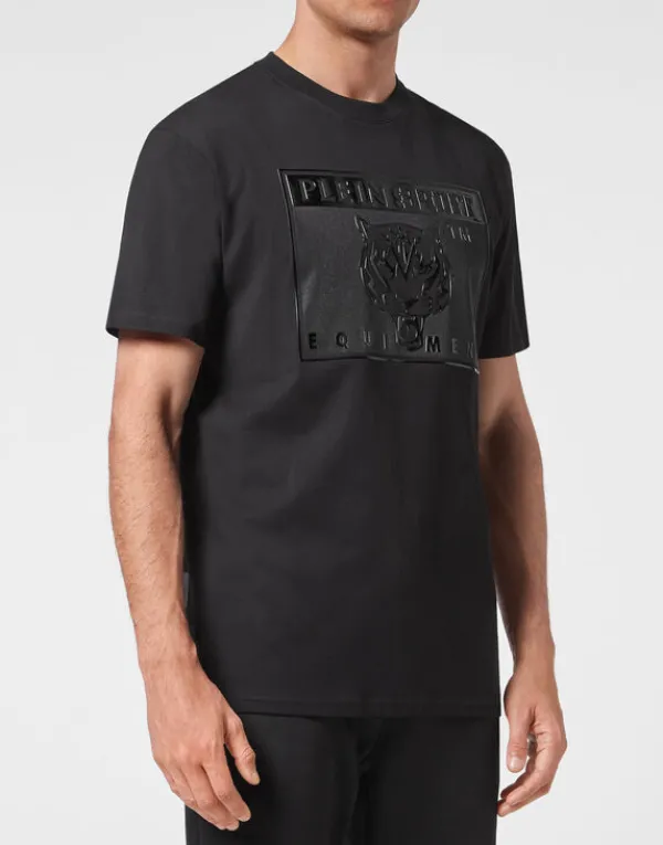 Philipp Plein T-shirt Round Neck SS Statement black Fashion
