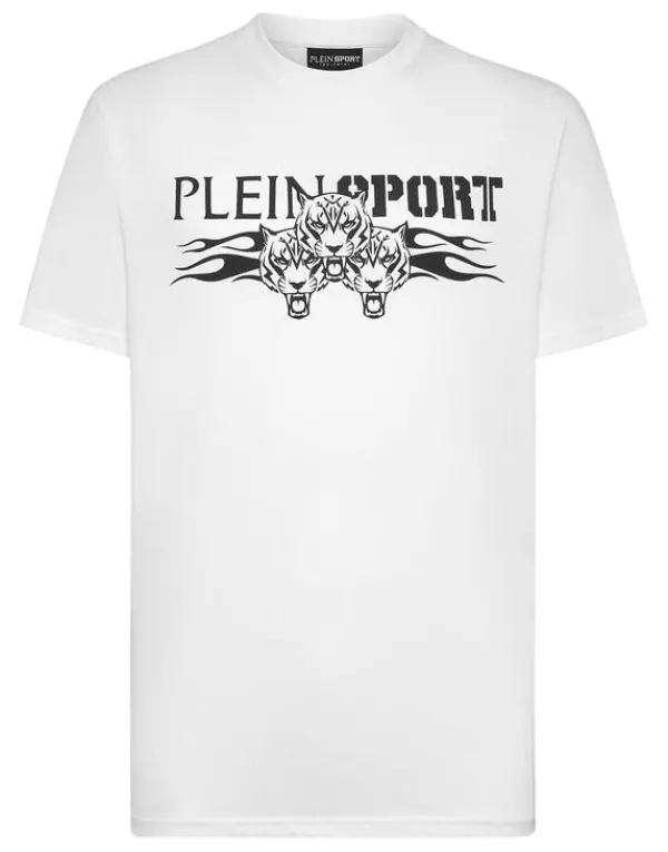 Philipp Plein T-shirt Round Neck SS Tiger Fashion