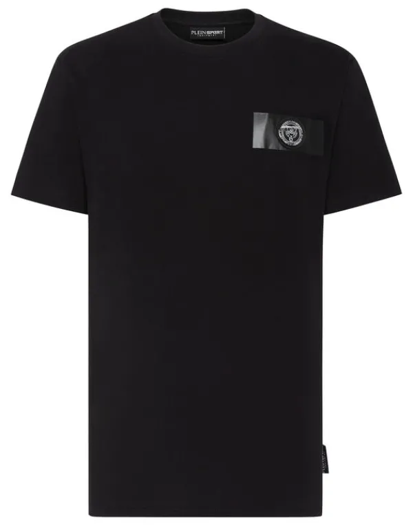 Philipp Plein T-shirt Round Neck SS Tiger Crest Edition black Discount