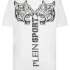 Philipp Plein T-shirt Round Neck SS Tiger Fashion