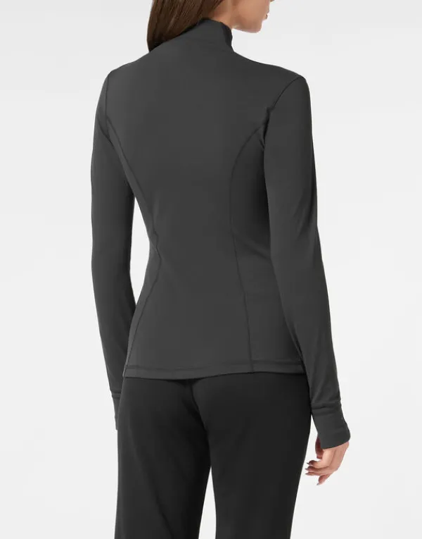 zipped_jogging_top_2.webp Philipp Plein Zipped Jogging Top black Sale