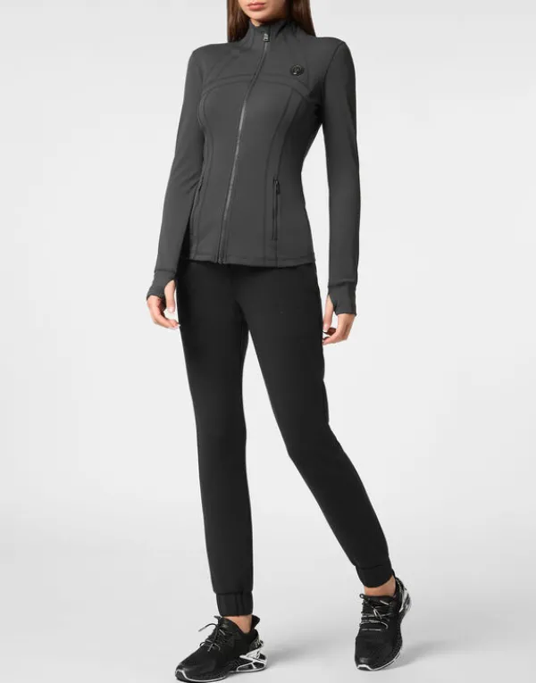 zipped_jogging_top_3.webp Philipp Plein Zipped Jogging Top black Sale